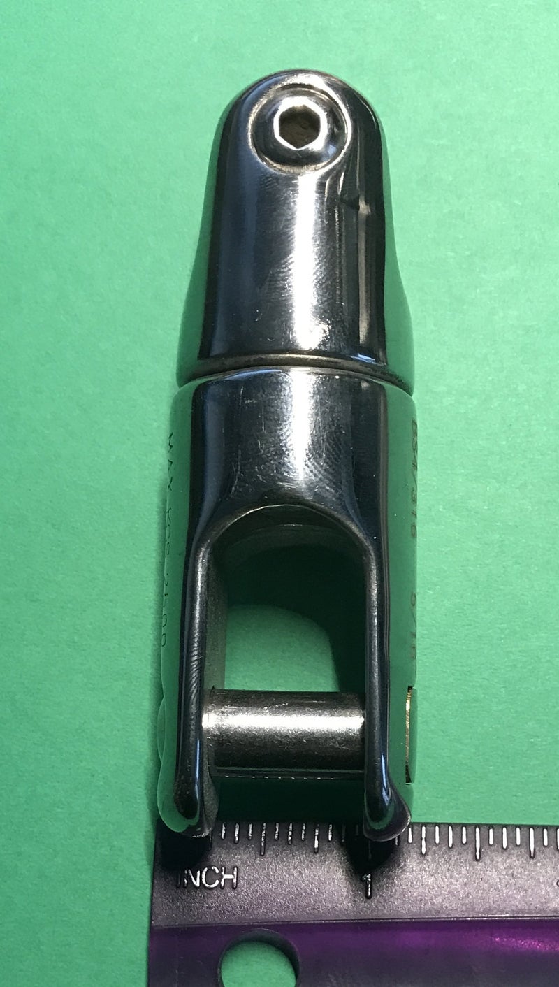 US Stainless موصل دوار مرساة من الفولاذ المقاوم للصدأ 316 بحري 5/16" أو 8 مم - Image 4